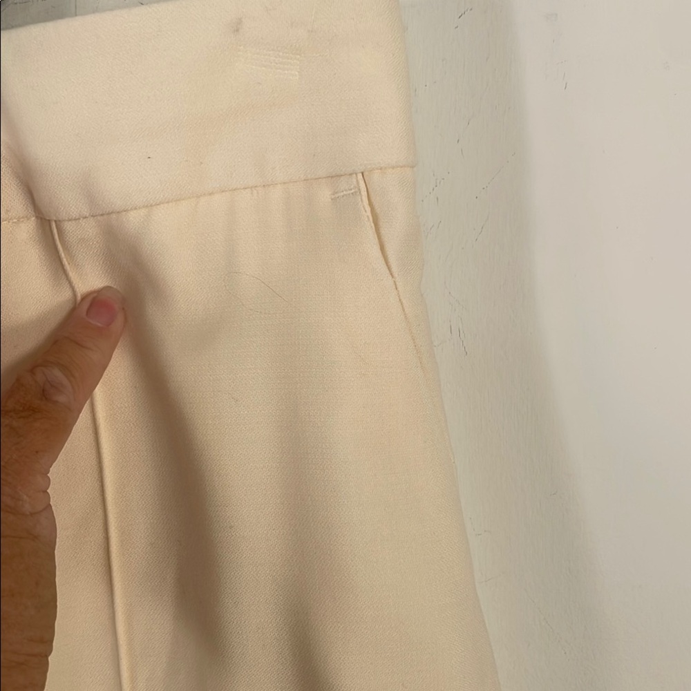 NWT‎ J Crew Collection Plus Size 100% Italian Wool Wide Leg Tuxedo Pants Sz 16 - Picture 4 of 8